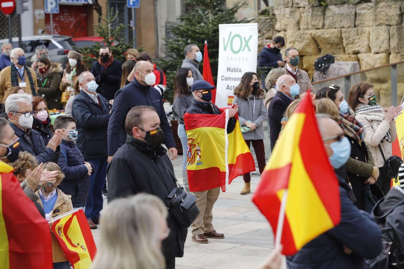 El acto de Vox por la defensa de la Constitución en Córdoba, en imágenes