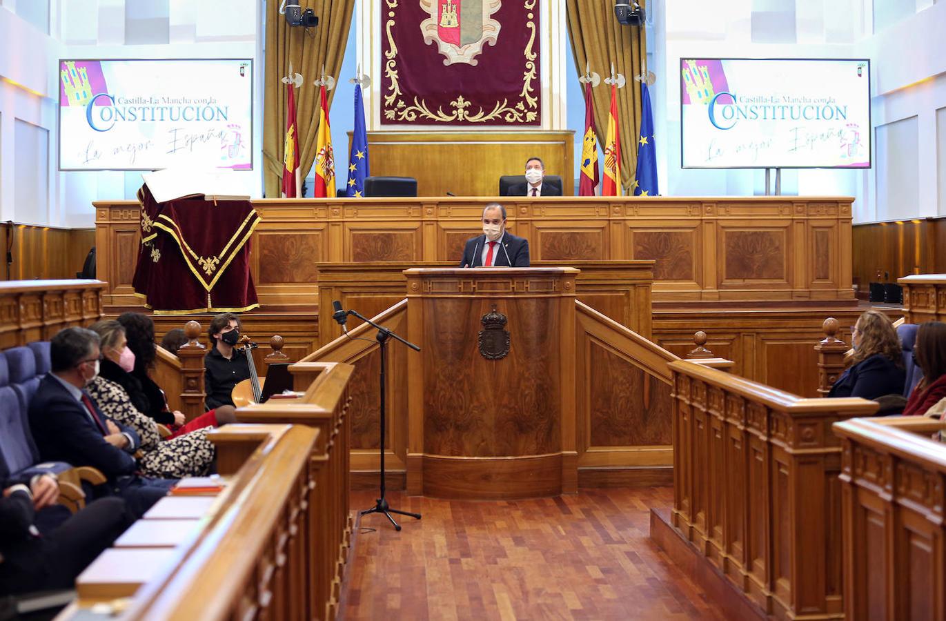 Las Cortes de Castilla-La Mancha celebran el Día de la Constitución