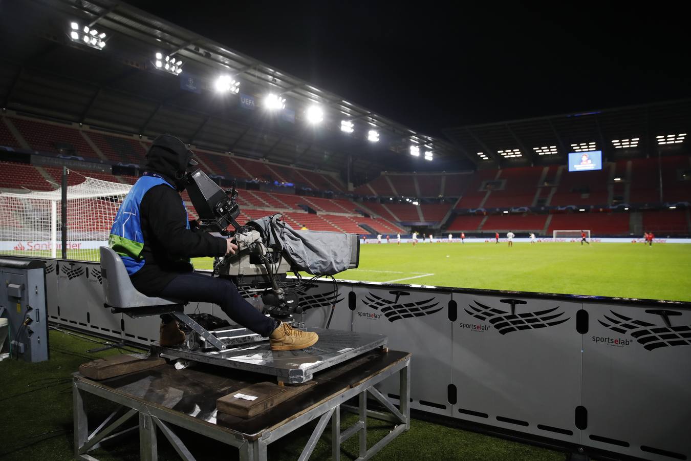 Las mejores imágenes del partido entre el Rennes y el Sevilla