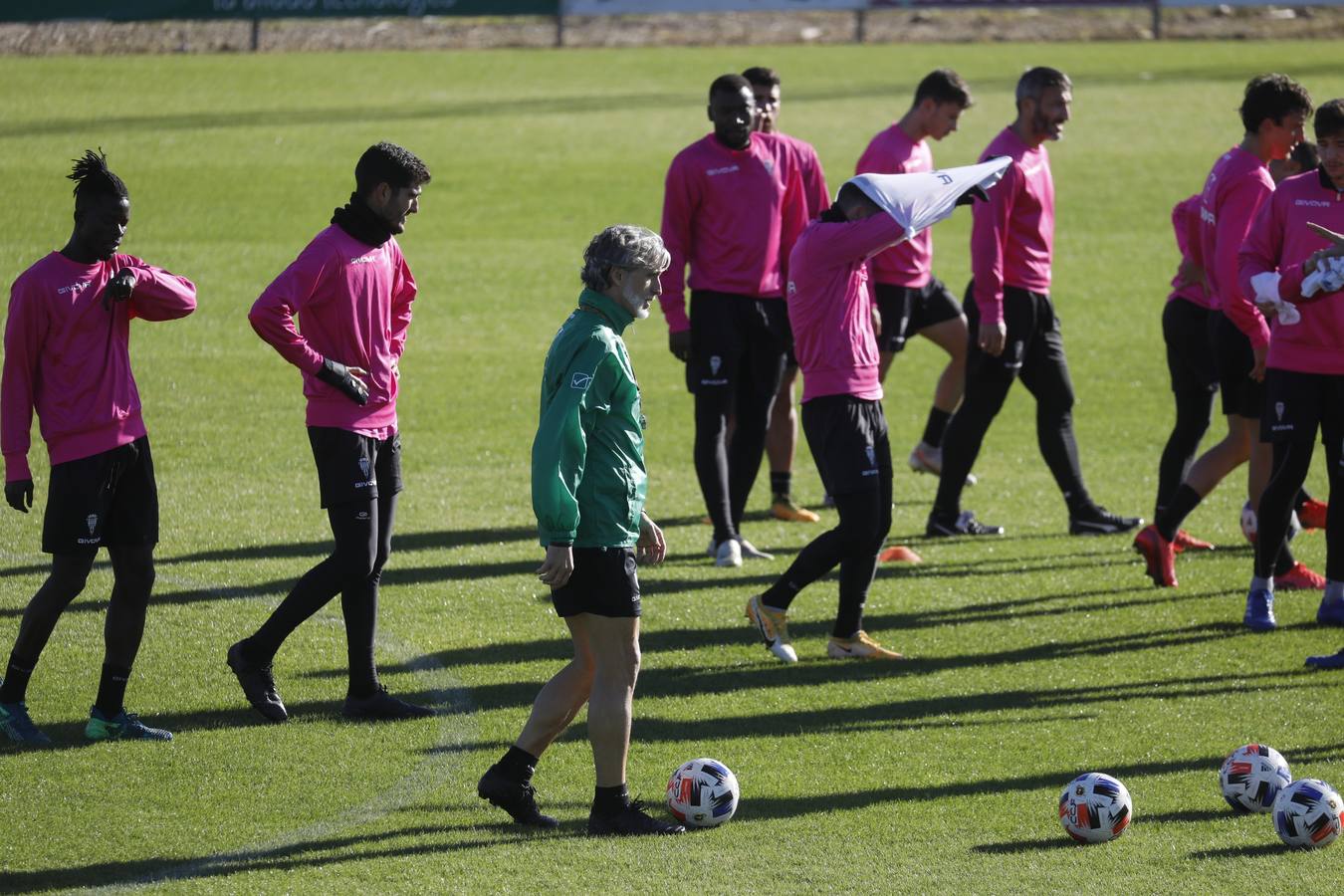 El entrenamiento del Córdoba CF con Alfaro al mando, en imágenes