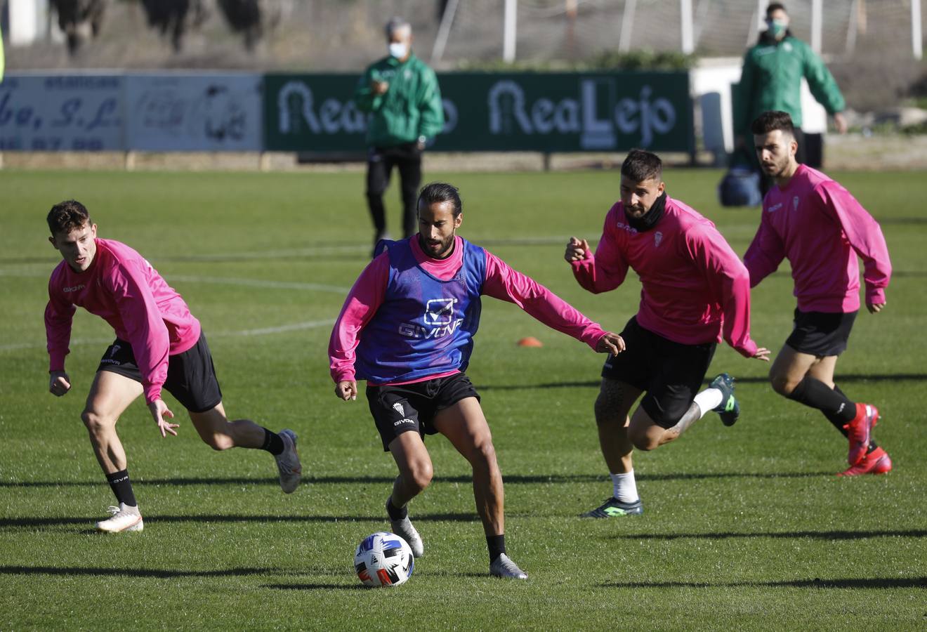 El entrenamiento del Córdoba CF con Alfaro al mando, en imágenes