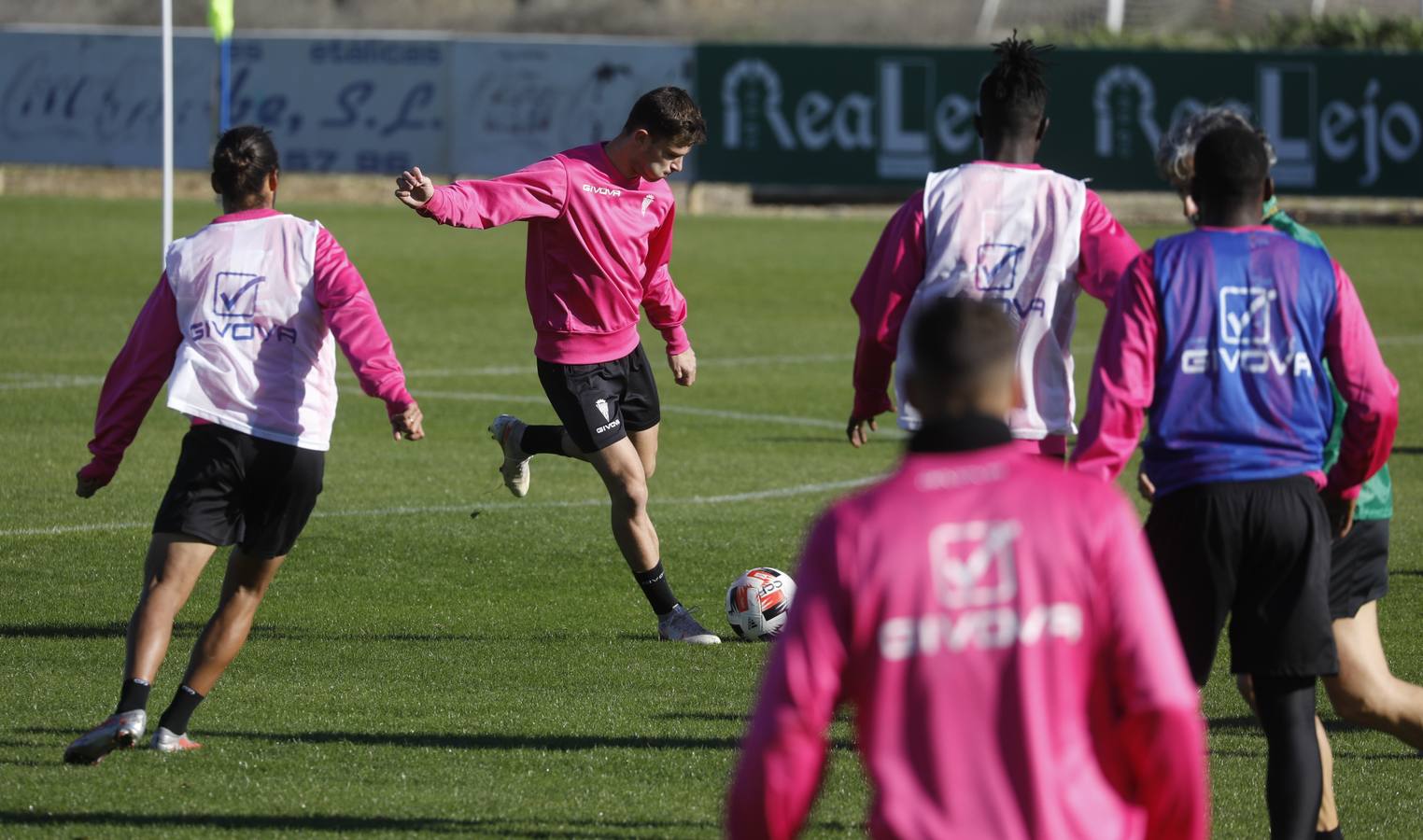 El entrenamiento del Córdoba CF con Alfaro al mando, en imágenes