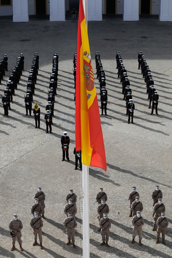 En imágenes: Recibimiento a los militares que vuelven de Malí