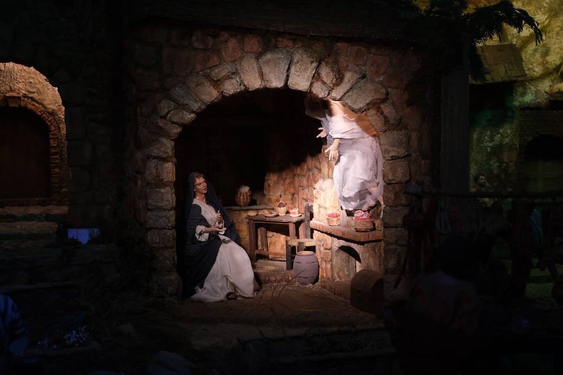 Belén de la Fundación Cajasol en Cádiz. Navidad 2020