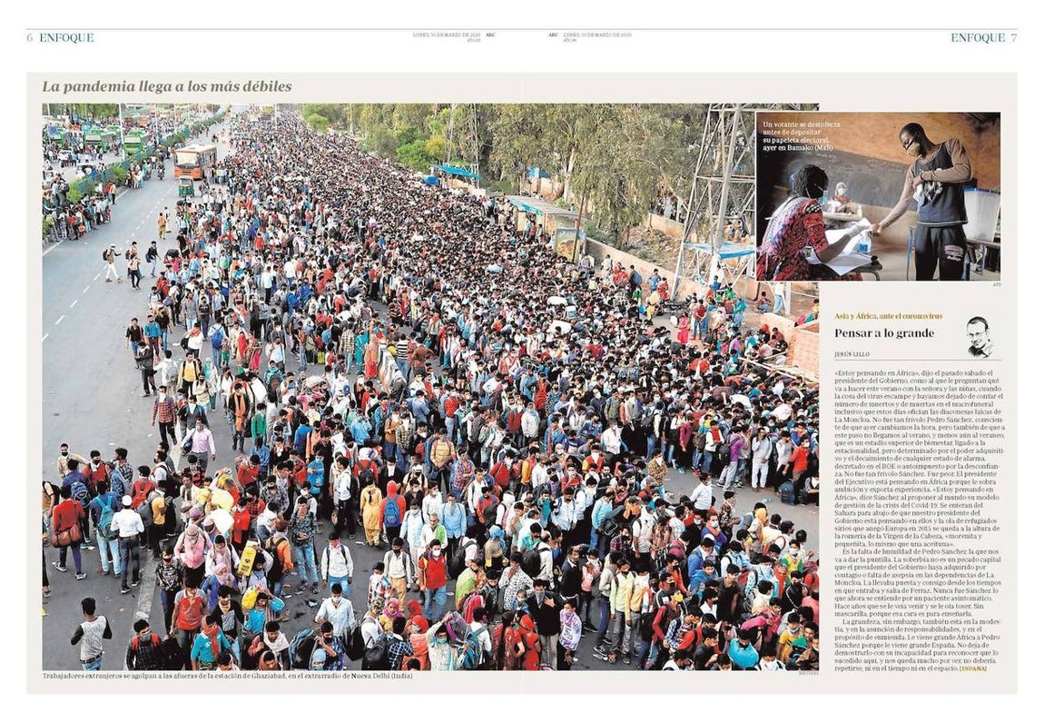 Esta página, junto con otras cinco más, premio en el apartado «Refugiados», dentro de la categoría «Páginas de información». 