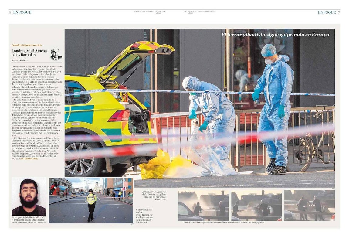 Esta página, junto con otras cuatro más, premio en el apartado «Terrorismo, guerra», dentro de la categoría «Páginas de información». 