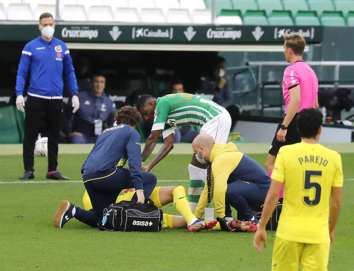 Las mejores imágenes del partido entre el Betis y el Villarreal