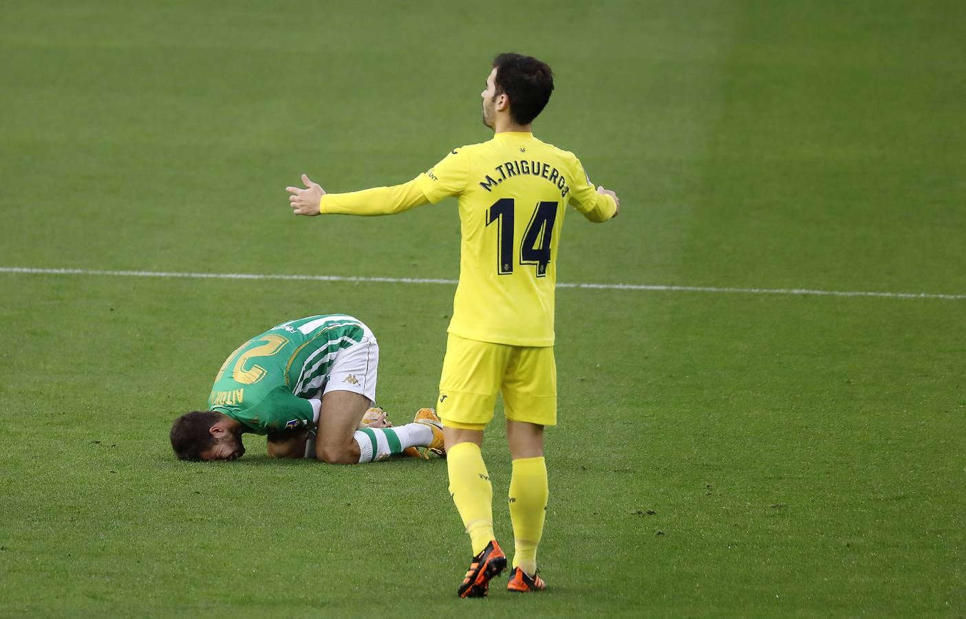 Las mejores imágenes del partido entre el Betis y el Villarreal