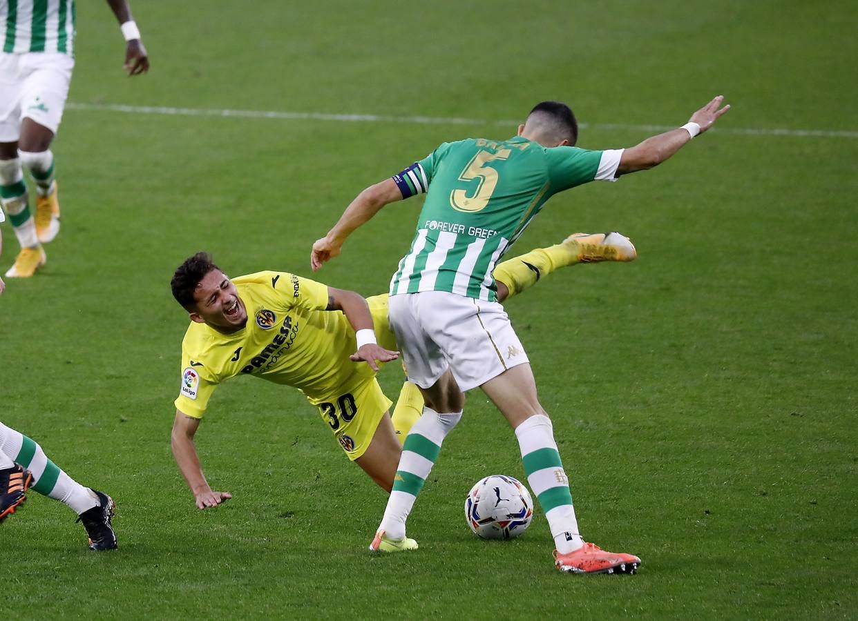 Las mejores imágenes del partido entre el Betis y el Villarreal