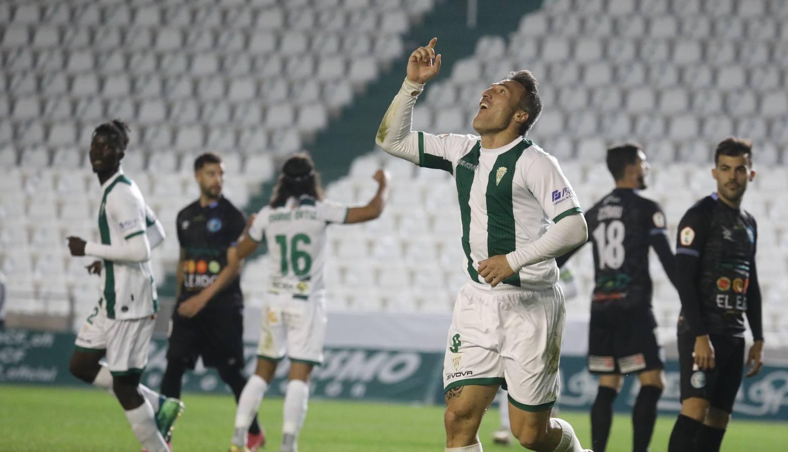 La goleada del Córdoba CF a El Ejido, en imágenes