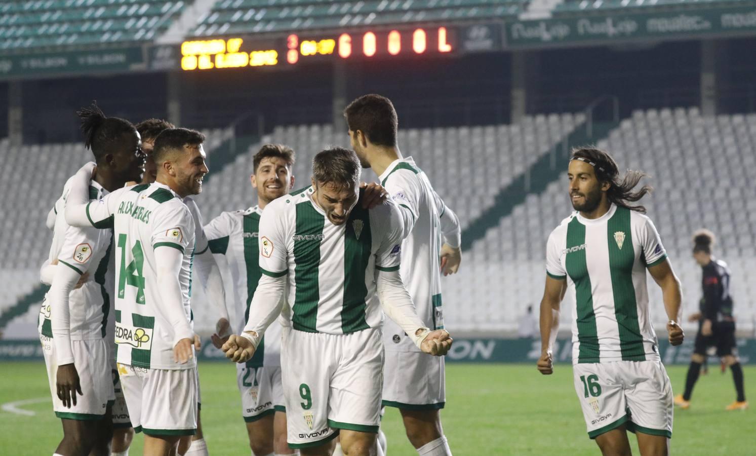 La goleada del Córdoba CF a El Ejido, en imágenes