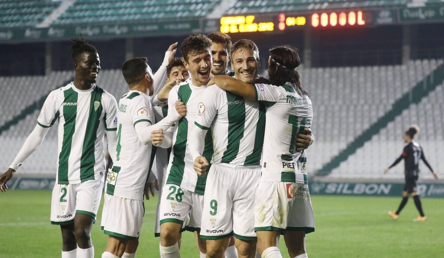 La goleada del Córdoba CF a El Ejido, en imágenes