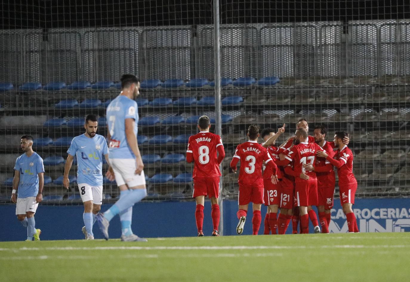 Las mejores imágenes del Ciudad de Lucena-Sevilla FC