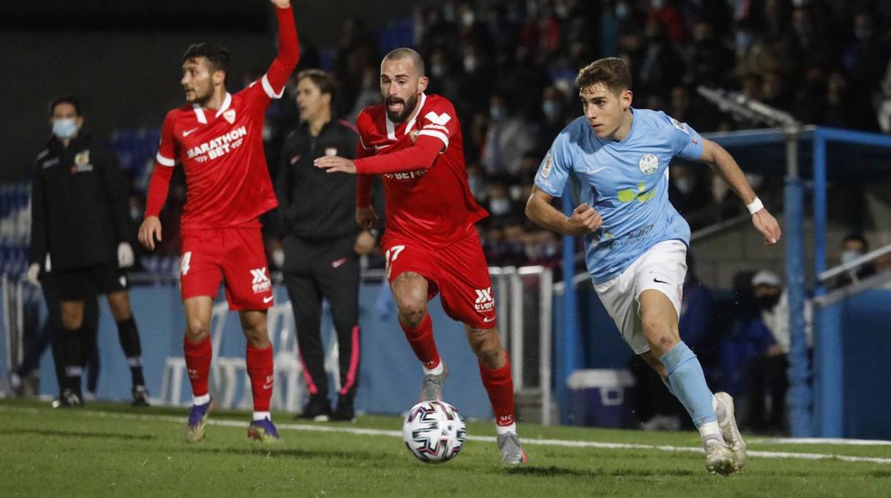 Las mejores imágenes del Ciudad de Lucena-Sevilla FC