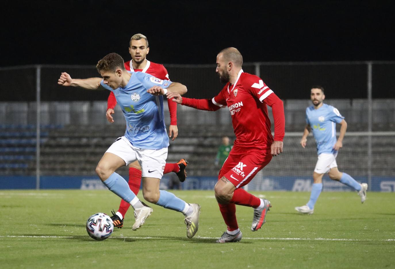 Las mejores imágenes del Ciudad de Lucena-Sevilla FC