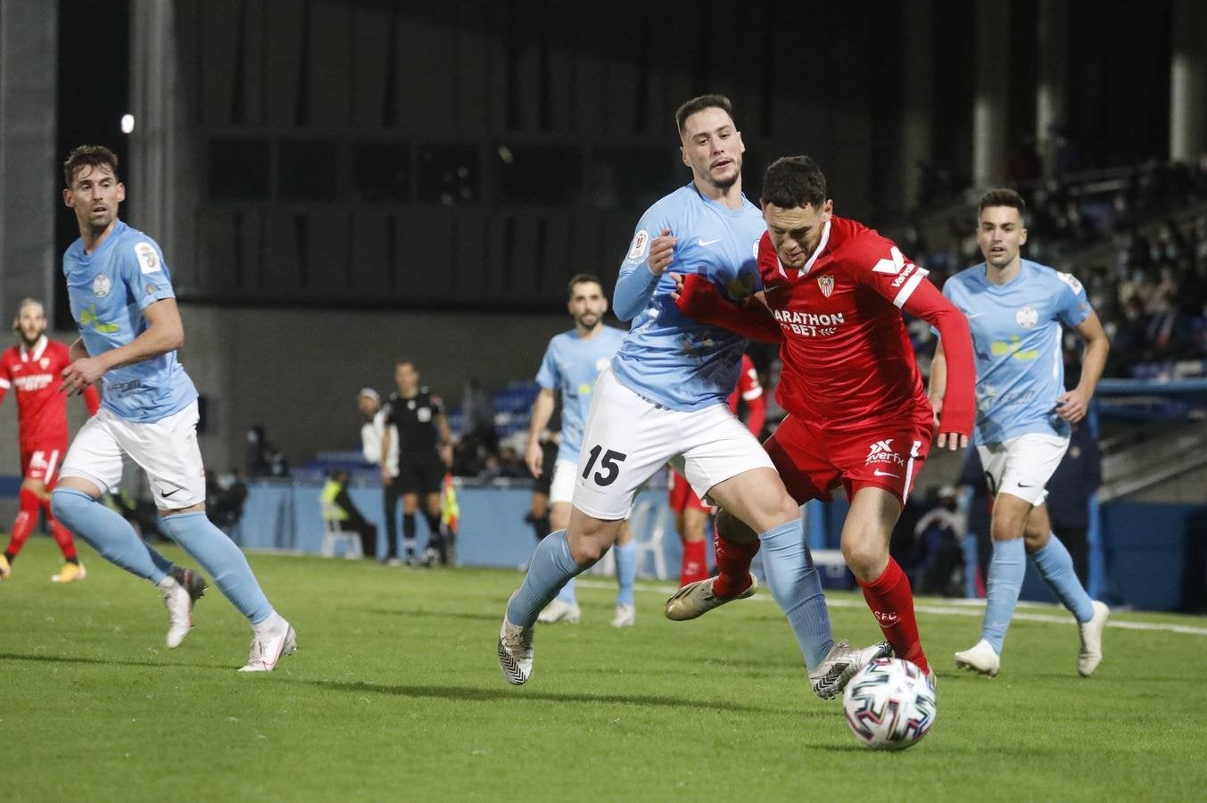 Las mejores imágenes del Ciudad de Lucena-Sevilla FC