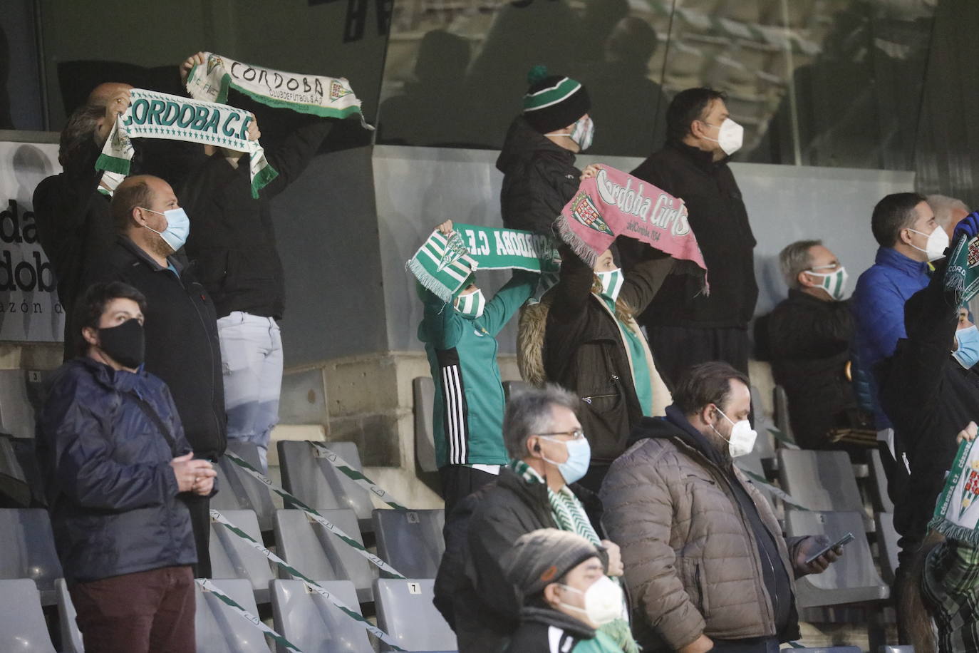 El ambiente de Copa en el Córdoba CF - Albacete, en imágenes