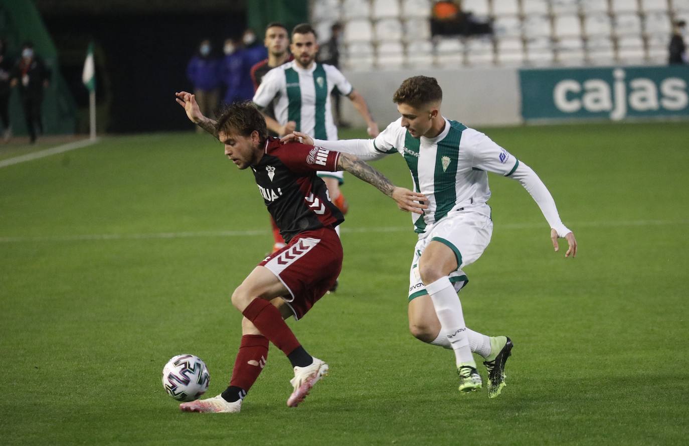 La alegría de la clasificación en el Córdoba CF - Albacete, en imágenes