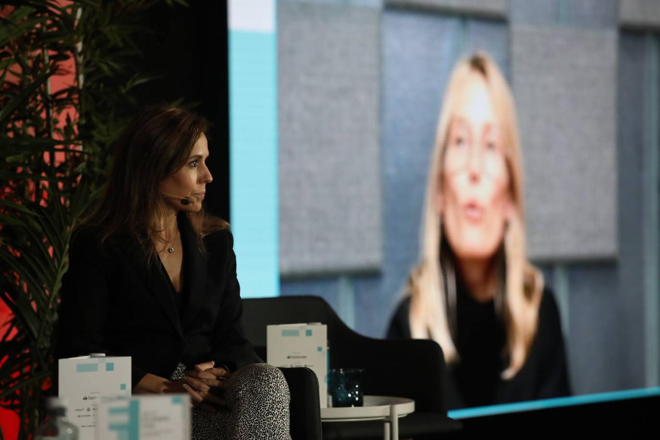 Vanesa Lorenzo durante su intervención. 