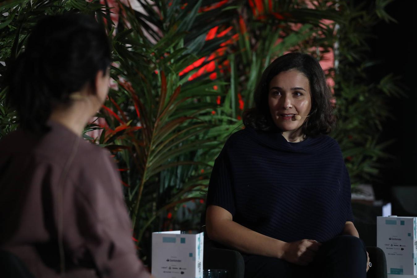 Adriana Domínguez durante su intervención. 