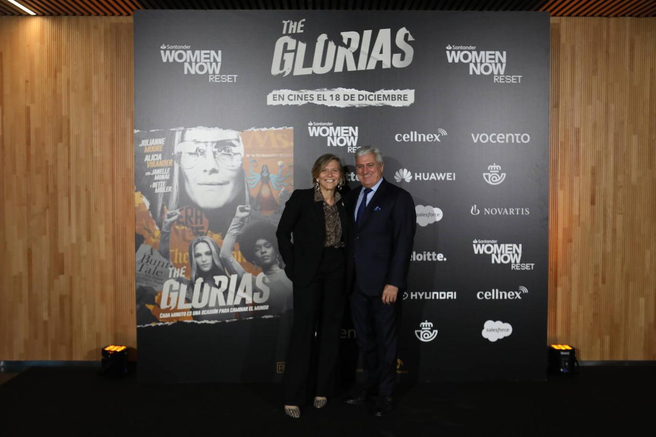 Imagen de Enrique Valero en la presentación de «The Glorias». 