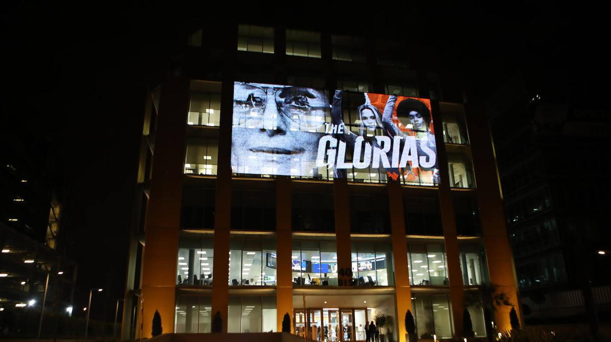 En imágenes: así ha sido el estreno de «The Glorias» en la sede madrileña de Vocento