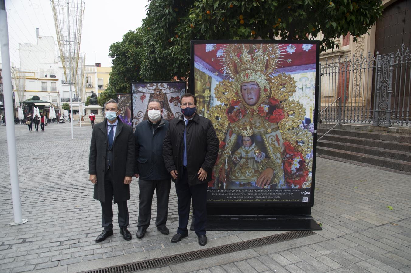 Inauguración de la exposición del Rocío de Sevilla en el Salvador