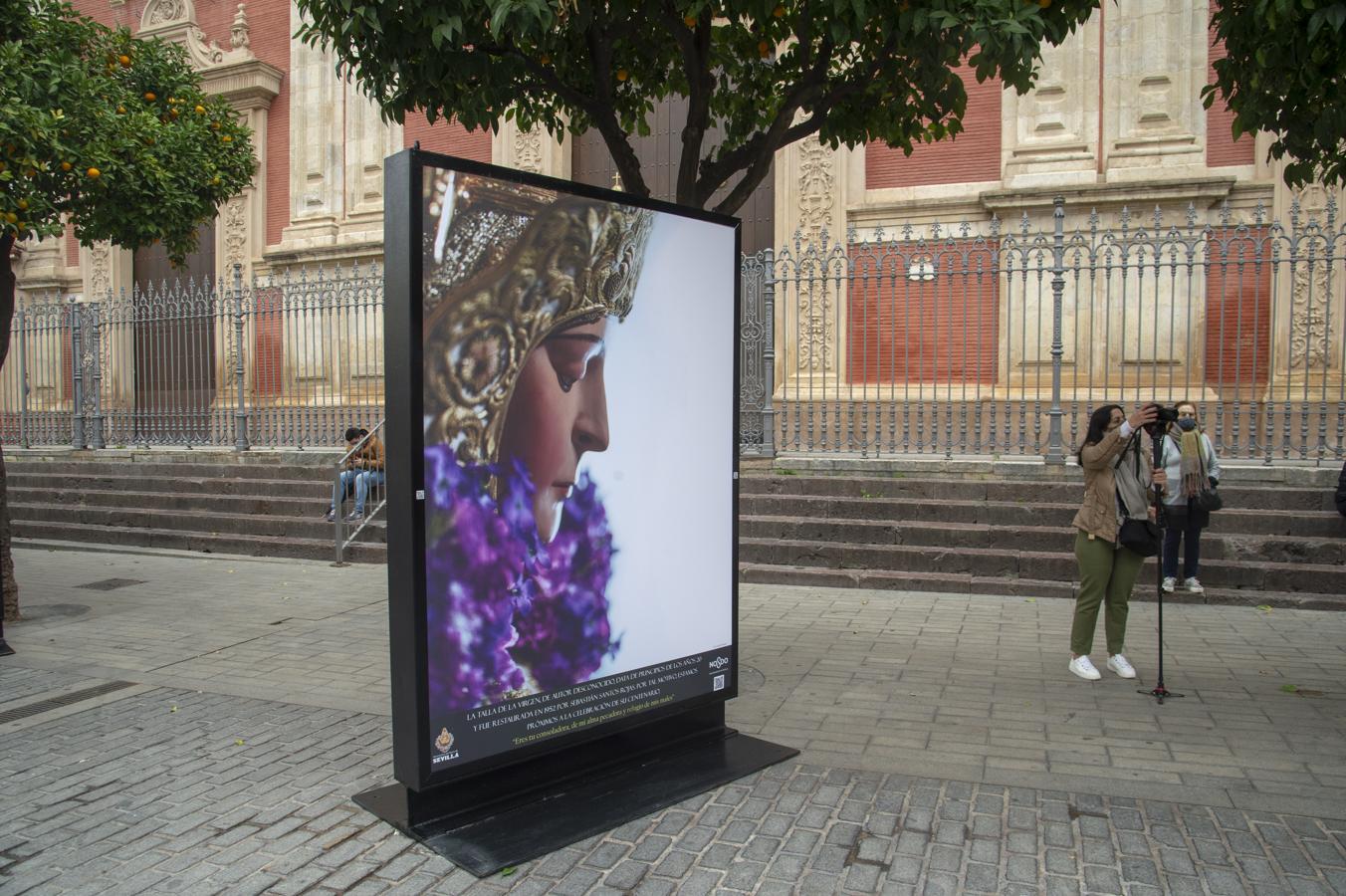 Inauguración de la exposición del Rocío de Sevilla en el Salvador