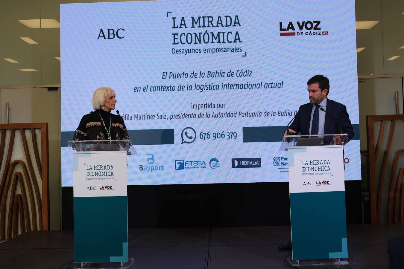 Teófila Martínez, en la Mirada Económica de ABC y La Voz