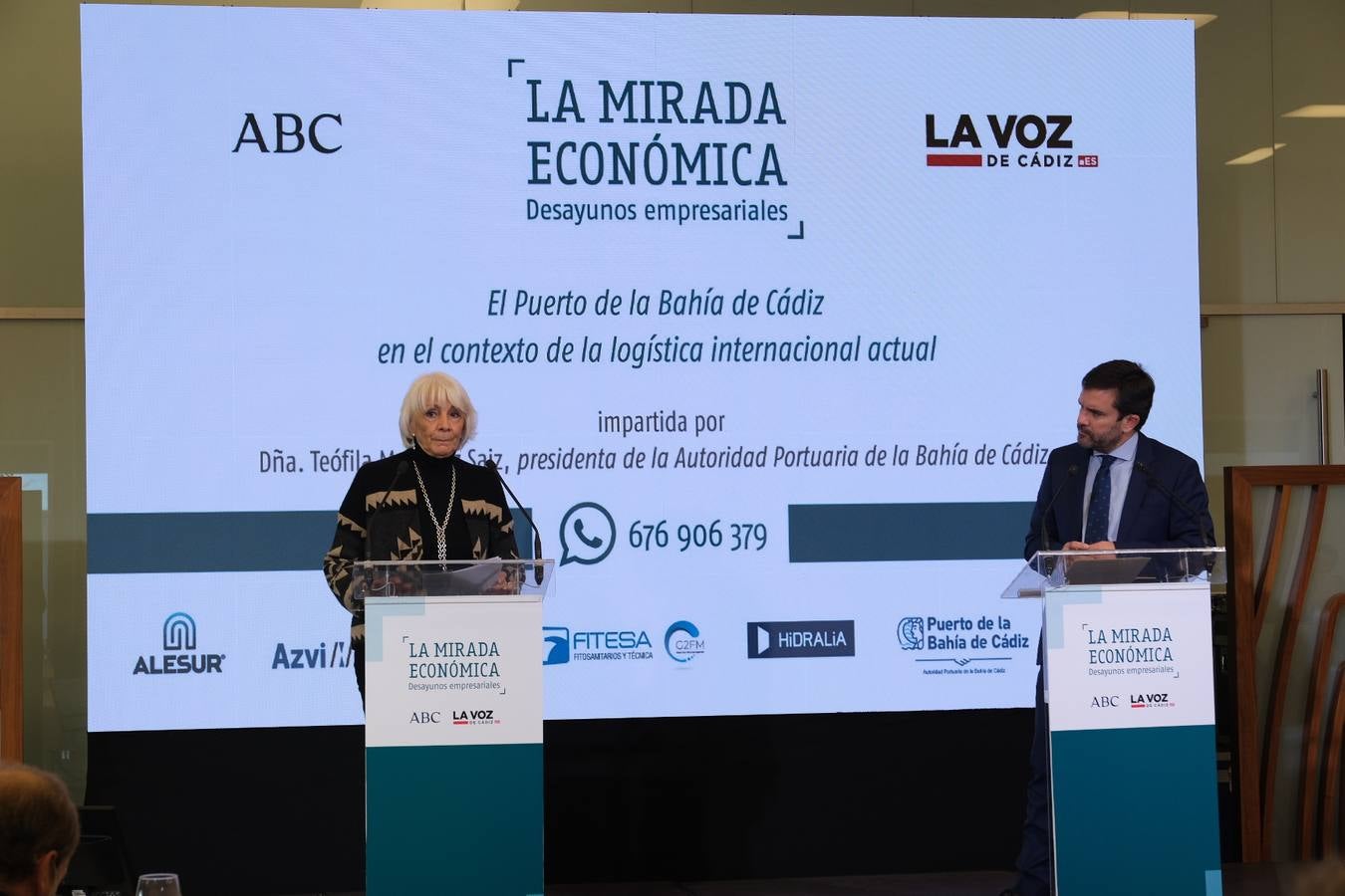 Teófila Martínez, en la Mirada Económica de ABC y La Voz