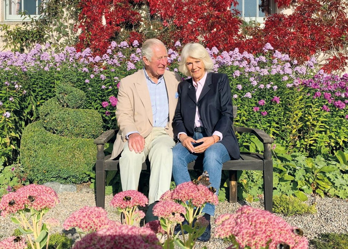 El Príncipe Carlos de Inglaterra y Camilla Parker Bowles. 