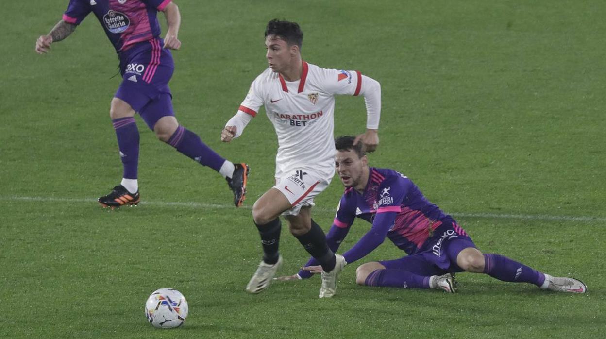 En imágenes, el partido entre el Sevilla F.C. y el Valladolid