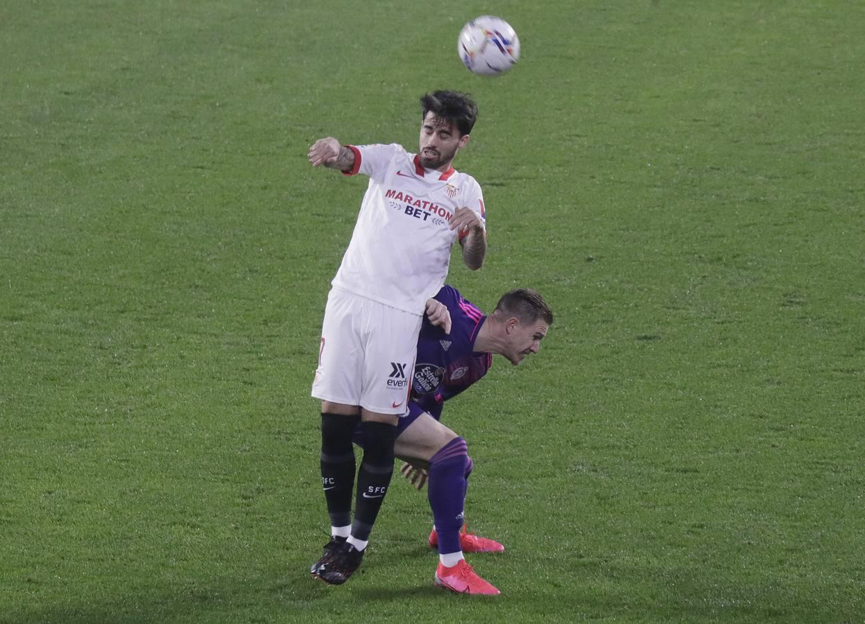 En imágenes, el partido entre el Sevilla F.C. y el Valladolid