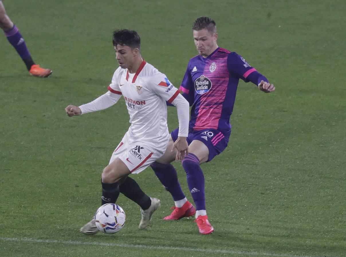 En imágenes, el partido entre el Sevilla F.C. y el Valladolid