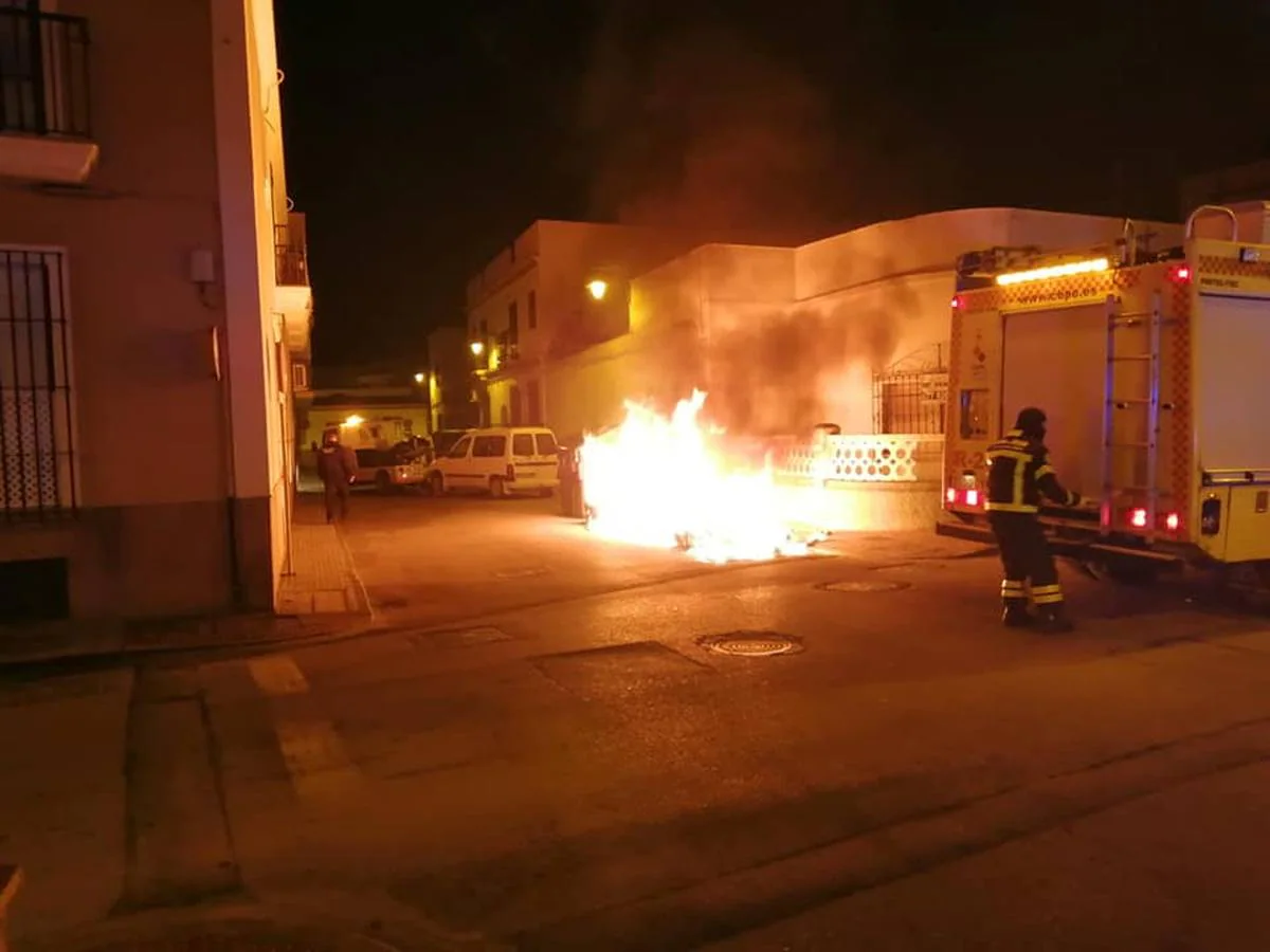 Incendios intencionados en Chipiona
