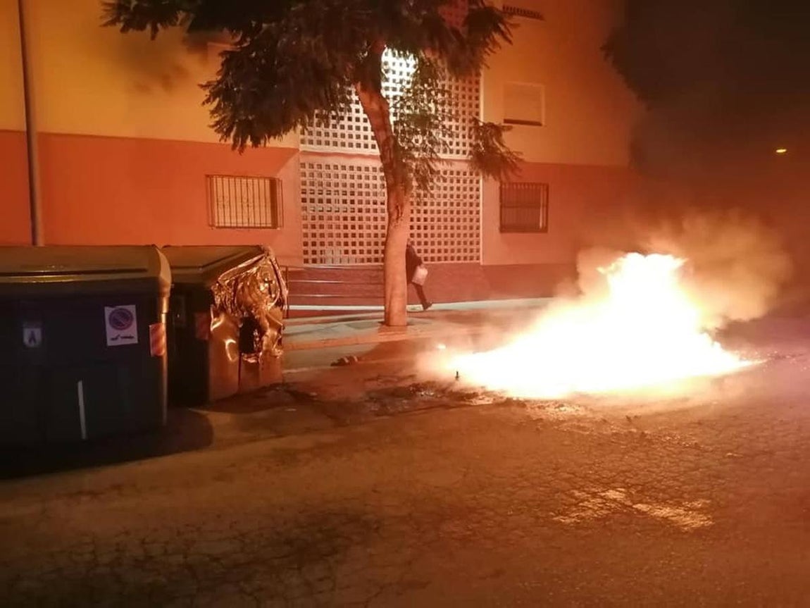 Incendios intencionados en Chipiona