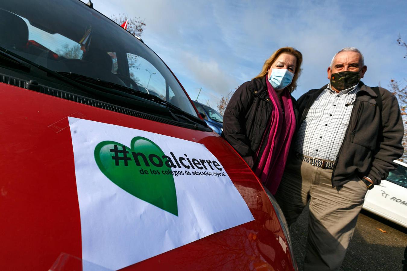 La protesta en Toledo contra la «ley Celaá», en imágenes