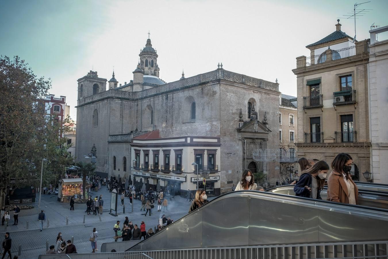 El Centro de Sevilla se viste de Navidad