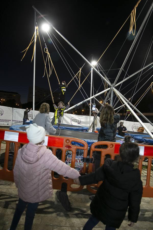 Atracciones junto al río para celebrar la Navidad en Sevilla