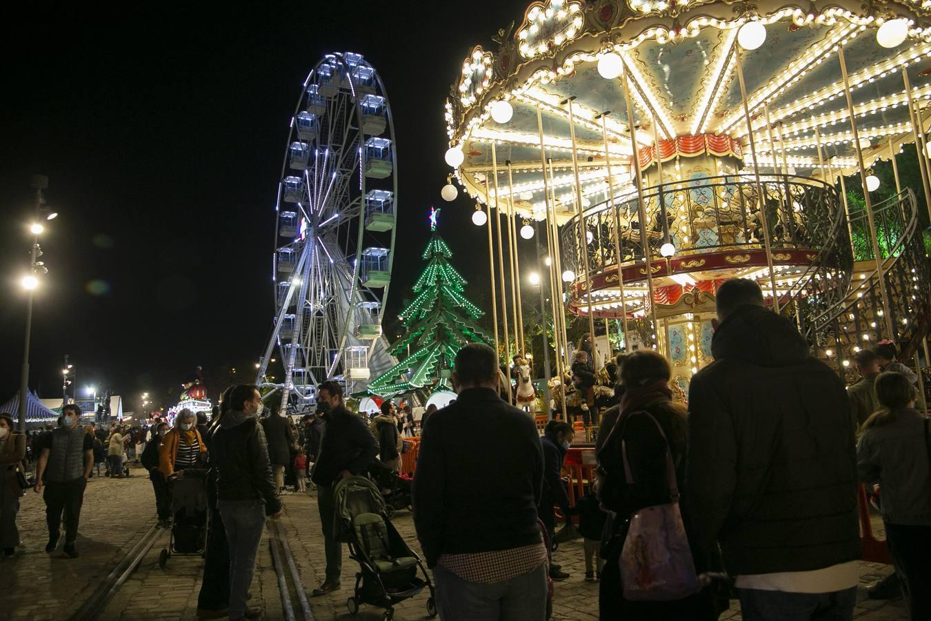 Atracciones junto al río para celebrar la Navidad en Sevilla