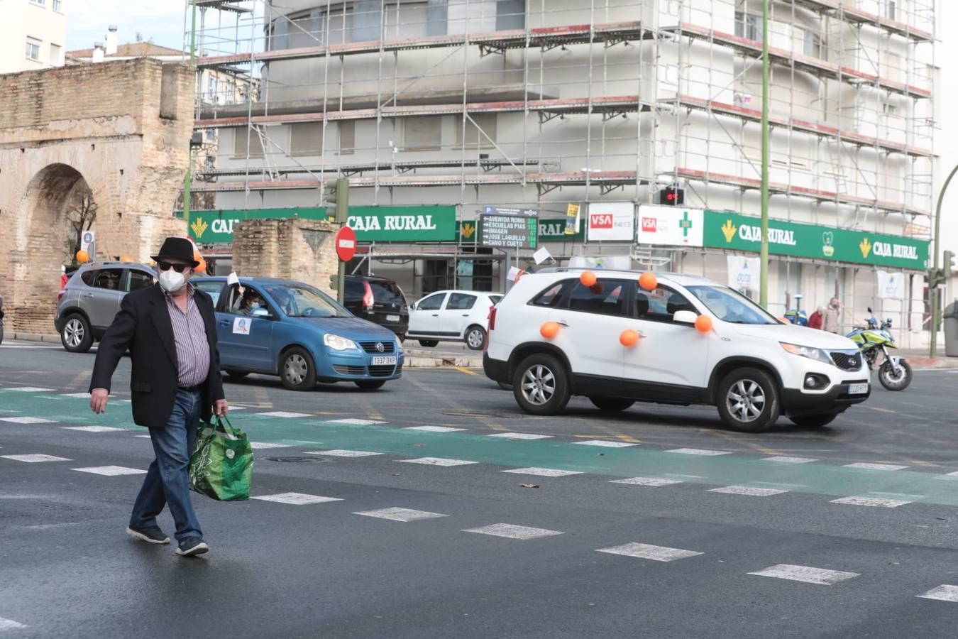 La manifestación contra la ley Celaá en Sevilla, en imágenes