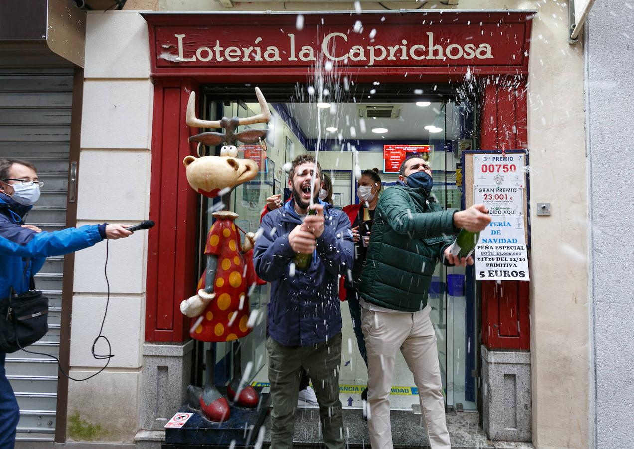 La celebración del tercer premio en Toledo, en imágenes