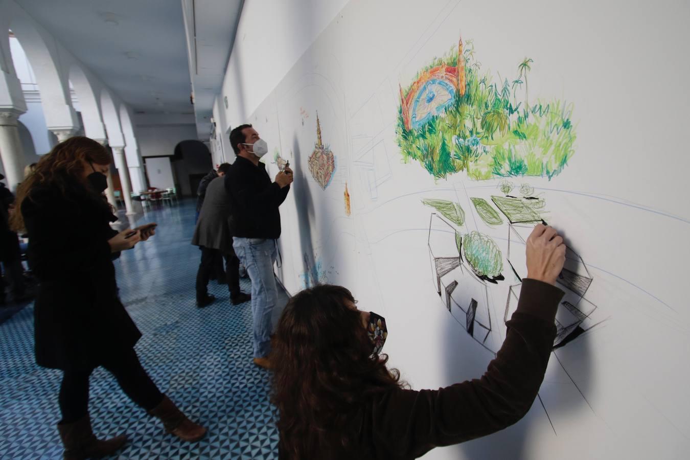 En imágenes, los diferentes homenajes a los hermanos Bécquer en Sevilla