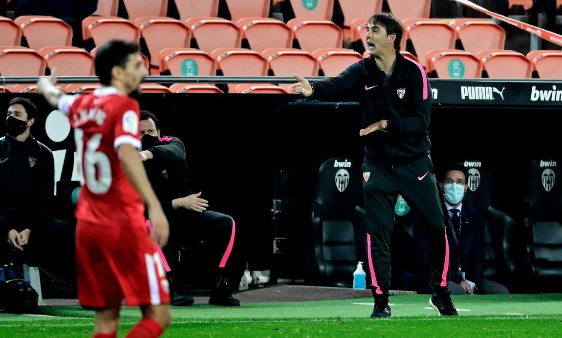 Las mejores imágenes del encuentro entre Valencia y Sevilla F.C.