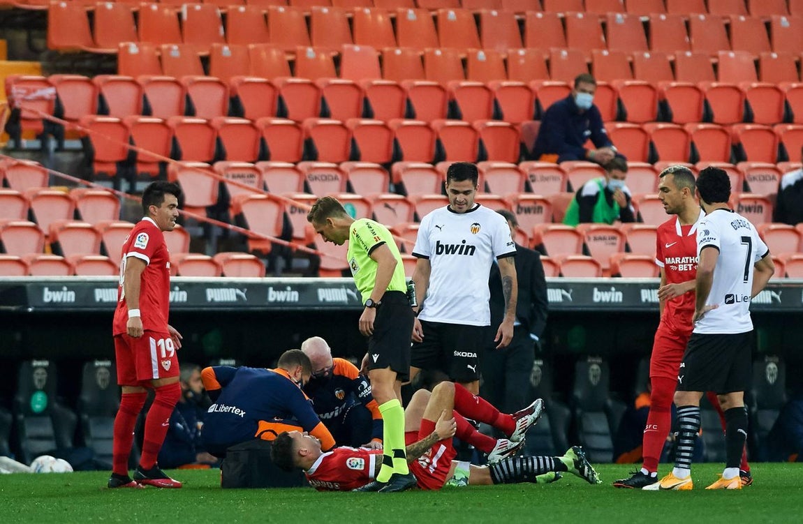 Las mejores imágenes del encuentro entre Valencia y Sevilla F.C.