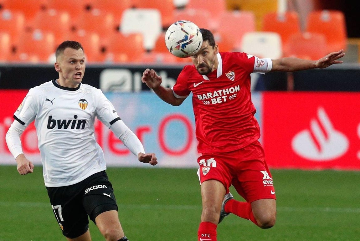 Las mejores imágenes del encuentro entre Valencia y Sevilla F.C.