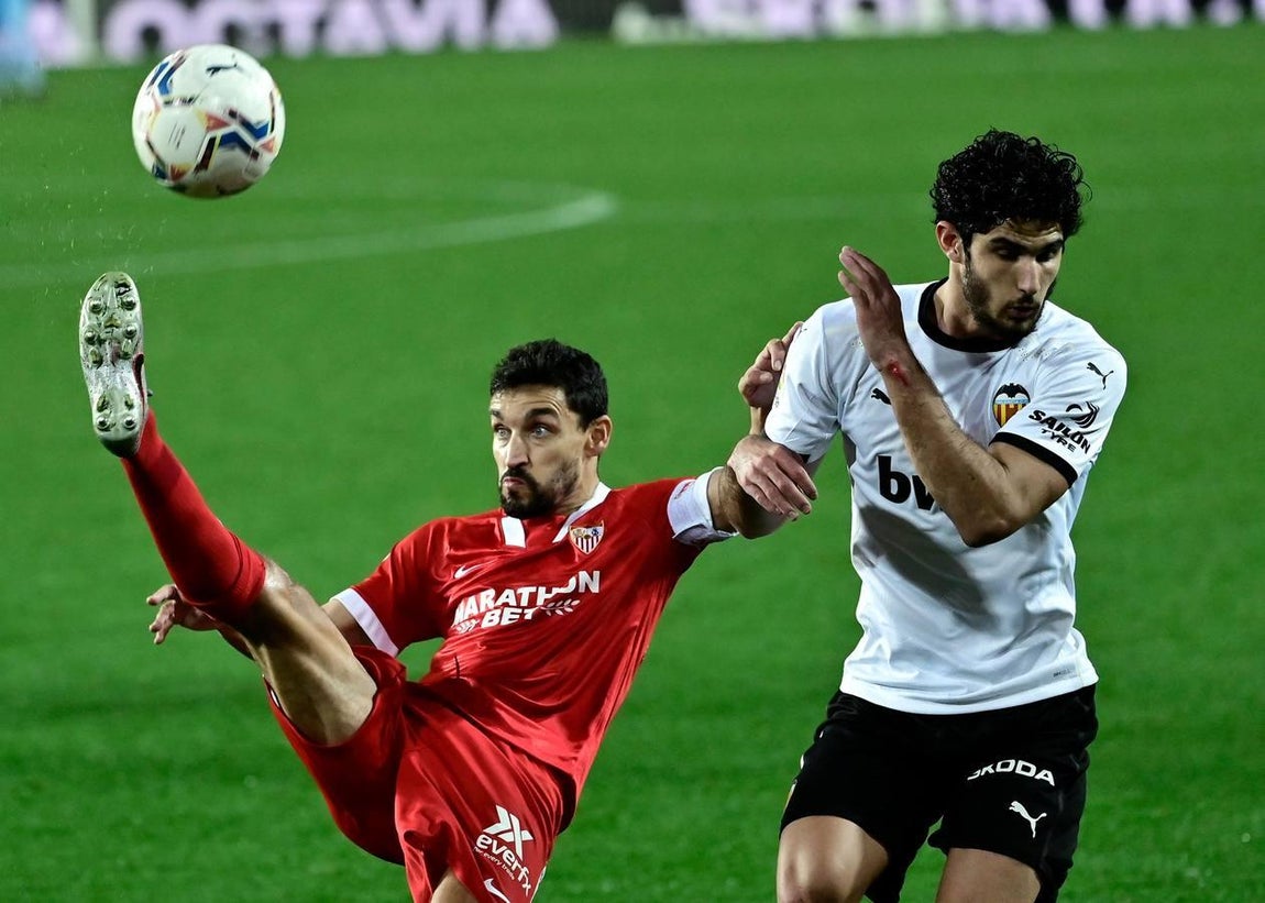 Las mejores imágenes del encuentro entre Valencia y Sevilla F.C.