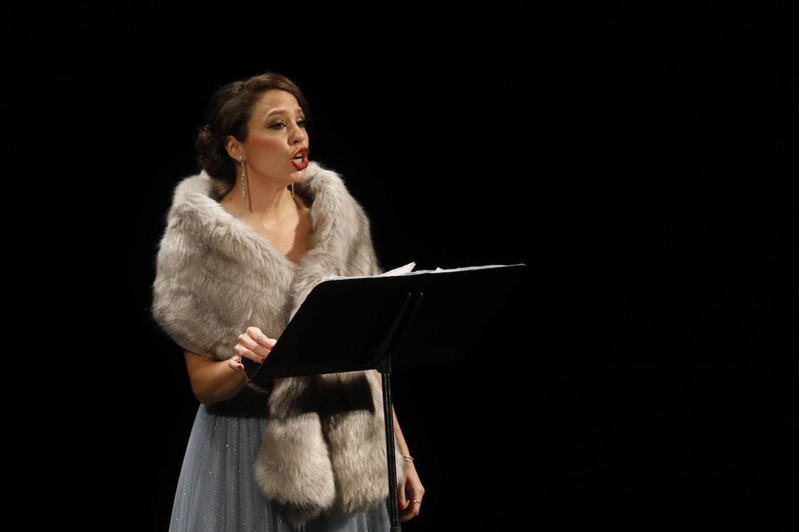 El concierto de la soprano Auxi Belmonte en Córdoba, en imágenes