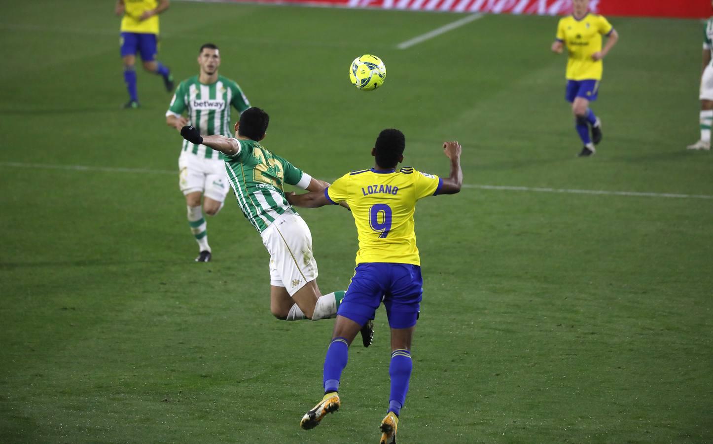 Las mejores imágenes del encuentro entre el Betis y el Cádiz C.F.