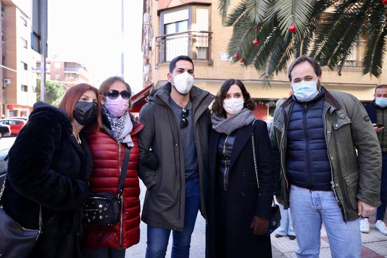 Isabel Díaz Ayuso y el presidente regional del PP, Paco Núñez, de visita por Toledo